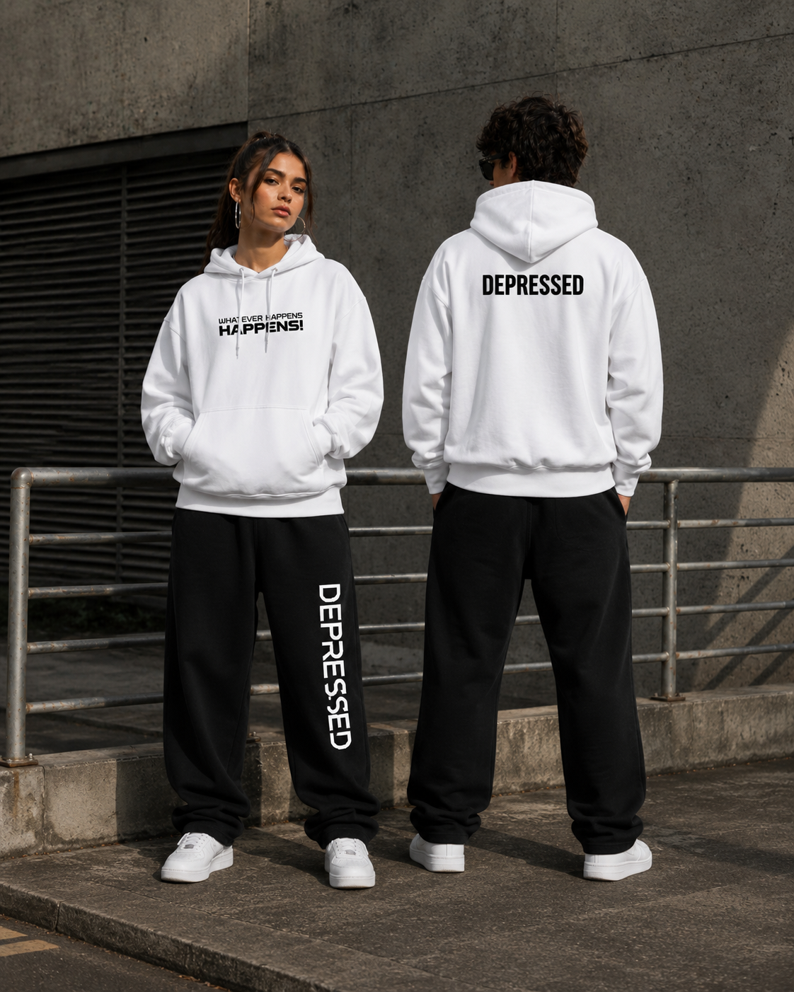 Whatever Happens Happens! Unisex Hoodie