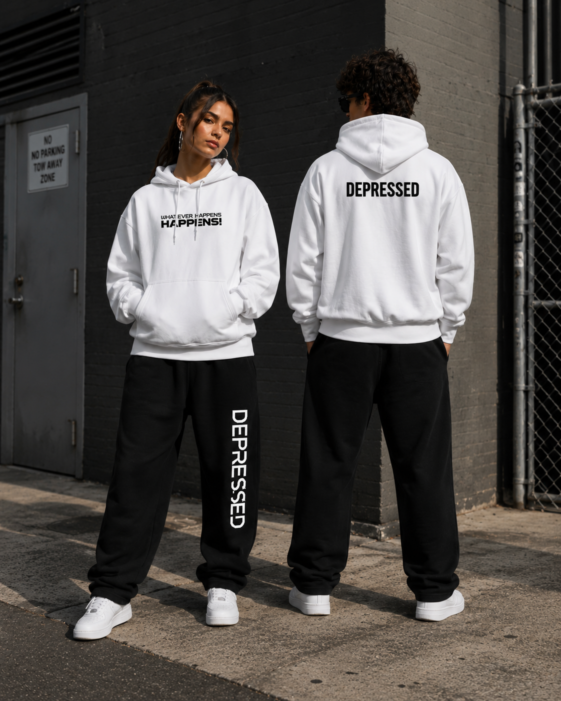 Whatever Happens Happens! Unisex Hoodie