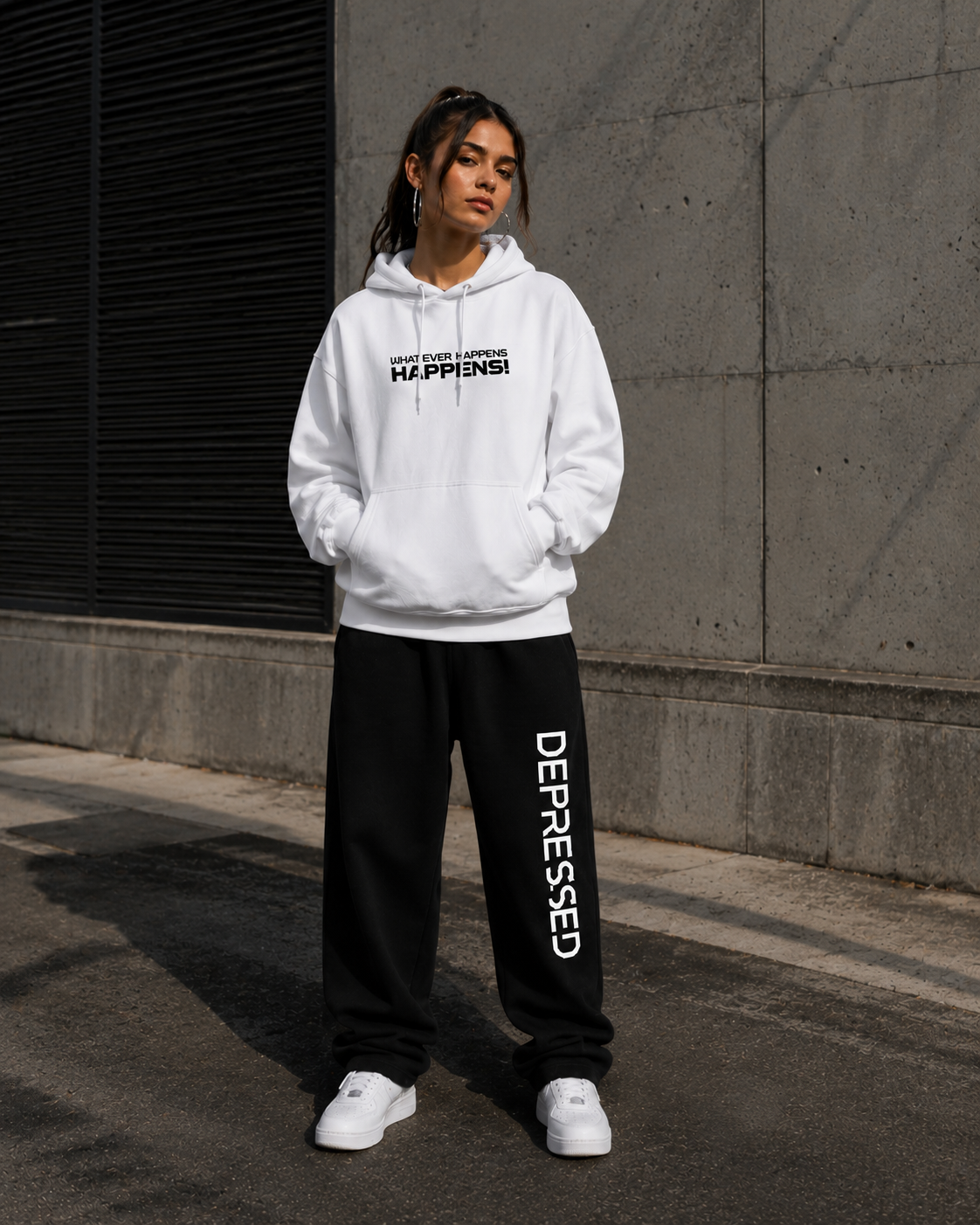 Whatever Happens Happens! Unisex Hoodie